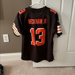 Cleveland browns Beckham jersey.  Boys L